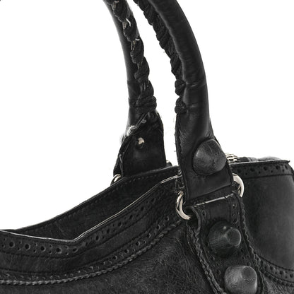 Balenciaga Agneau Giant Brogues Hardware City Black 24 of 27