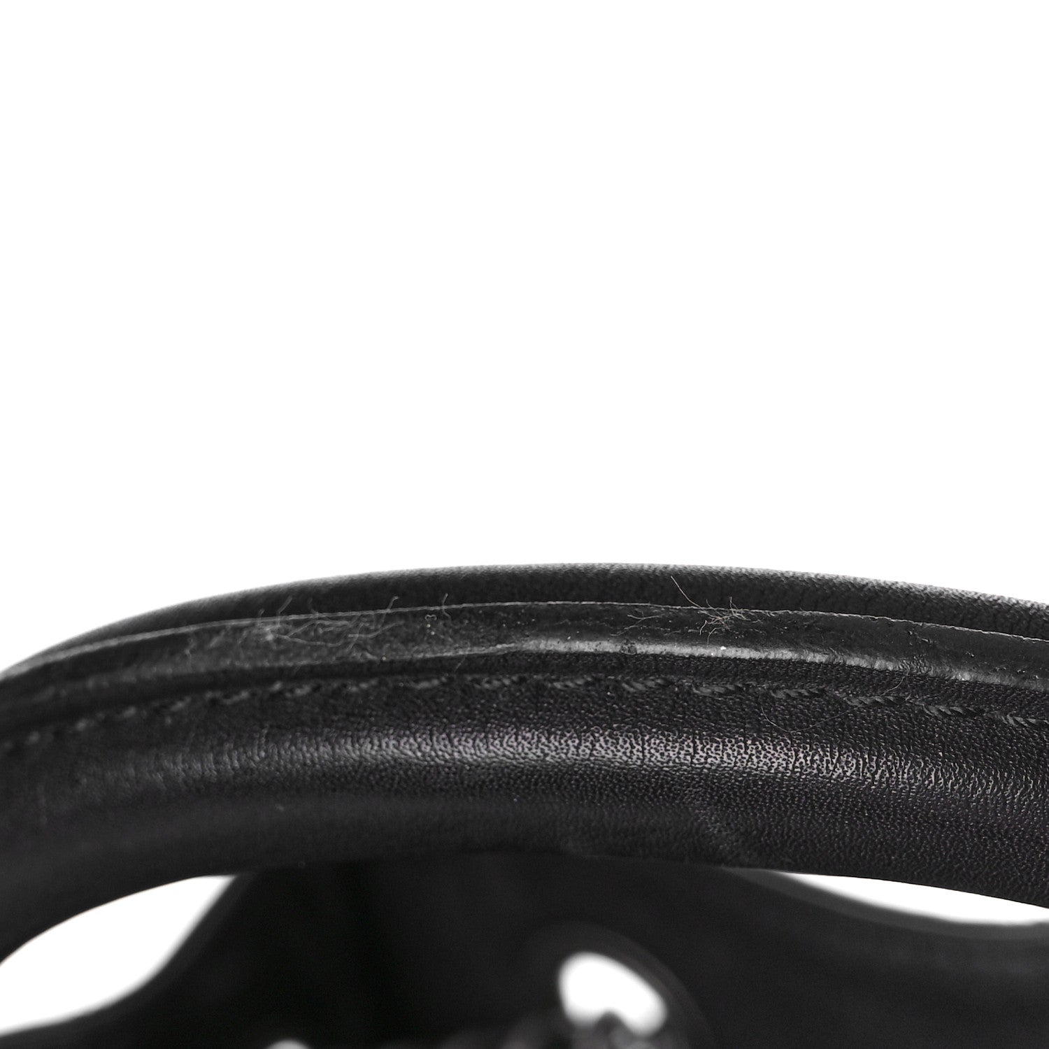 Chanel Calfskin Stitched Large Urban Luxury Drawstring Backpack Black 10 of 11