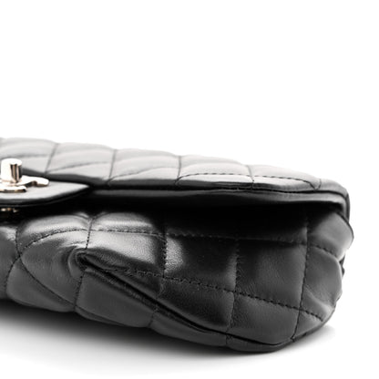 Chanel Calfskin Quilted CC Uniform Flap Belt Bag Black 11 of 11