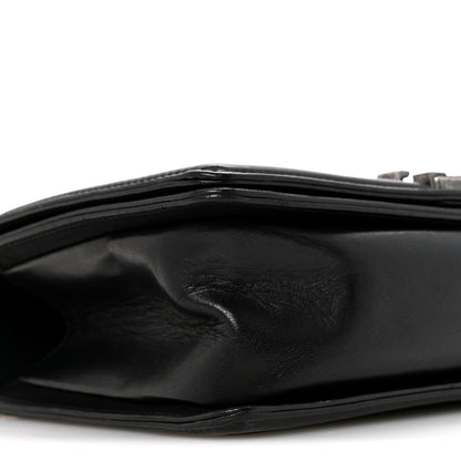 Chanel Lambskin Quilted Medium Boy Flap Black 9 of 14