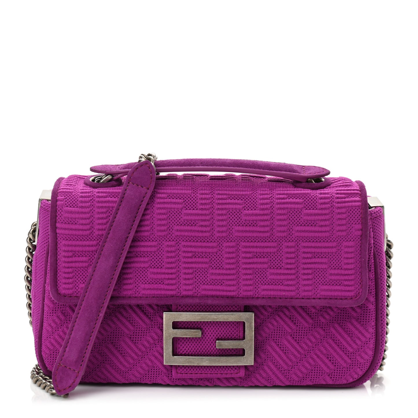 Technical Fabric FF Midi Chain Baguette Bouganville