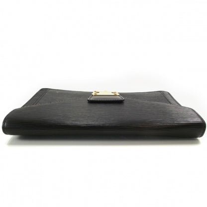 Louis Vuitton Epi Pochette Sellier Dragonne Clutch Black 5 of 12