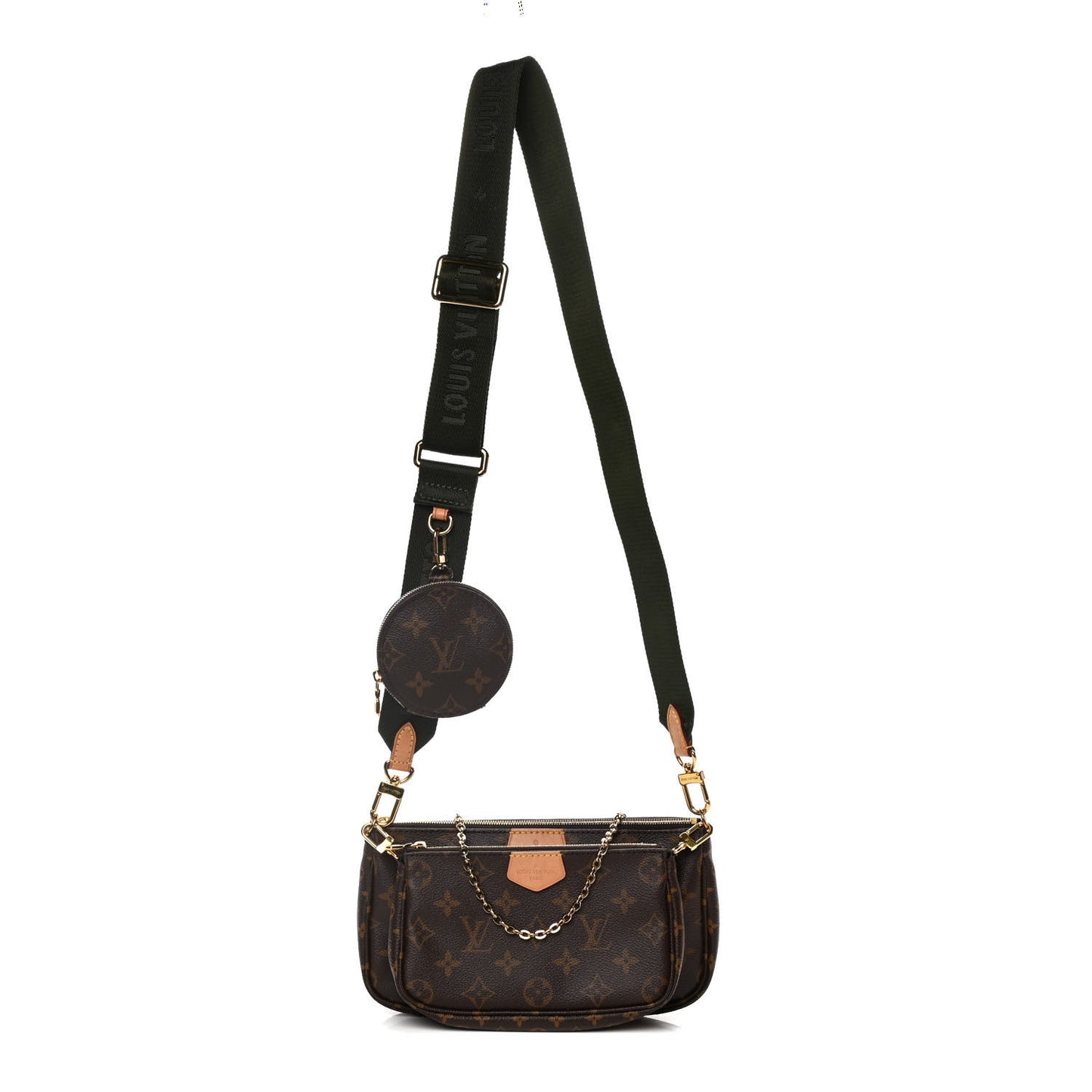Monogram Multi Pochette Accessories Kaki