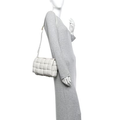 Bottega Veneta Nappa Maxi Intreccio Padded Cassette Crossbody Bag Chalk Chalk 2 of 13