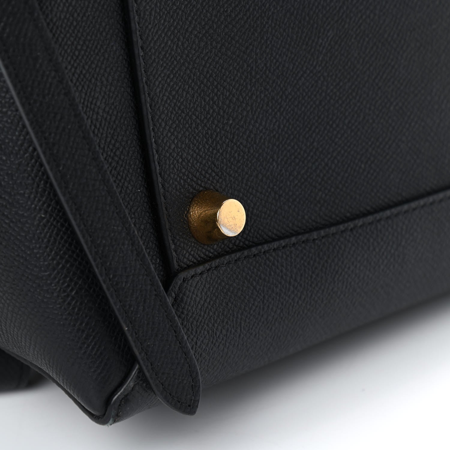 Celine Grained Calfskin Mini Belt Bag Black 8 of 13