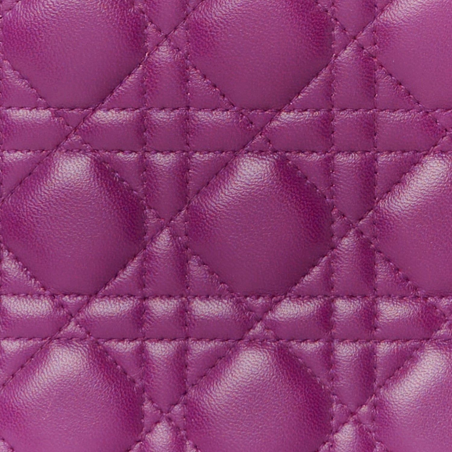 Christian Dior Lambskin Cannage Large Tri-Color Lady Dior Purple Blue Grey 8 of 10