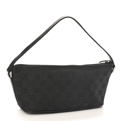 Gucci Monogram Boat Pochette Black 2 of 10