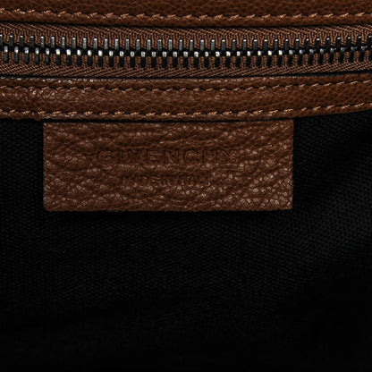 Givenchy Pebbled Calfskin Medium Nightingale Pony Brown 6 of 7