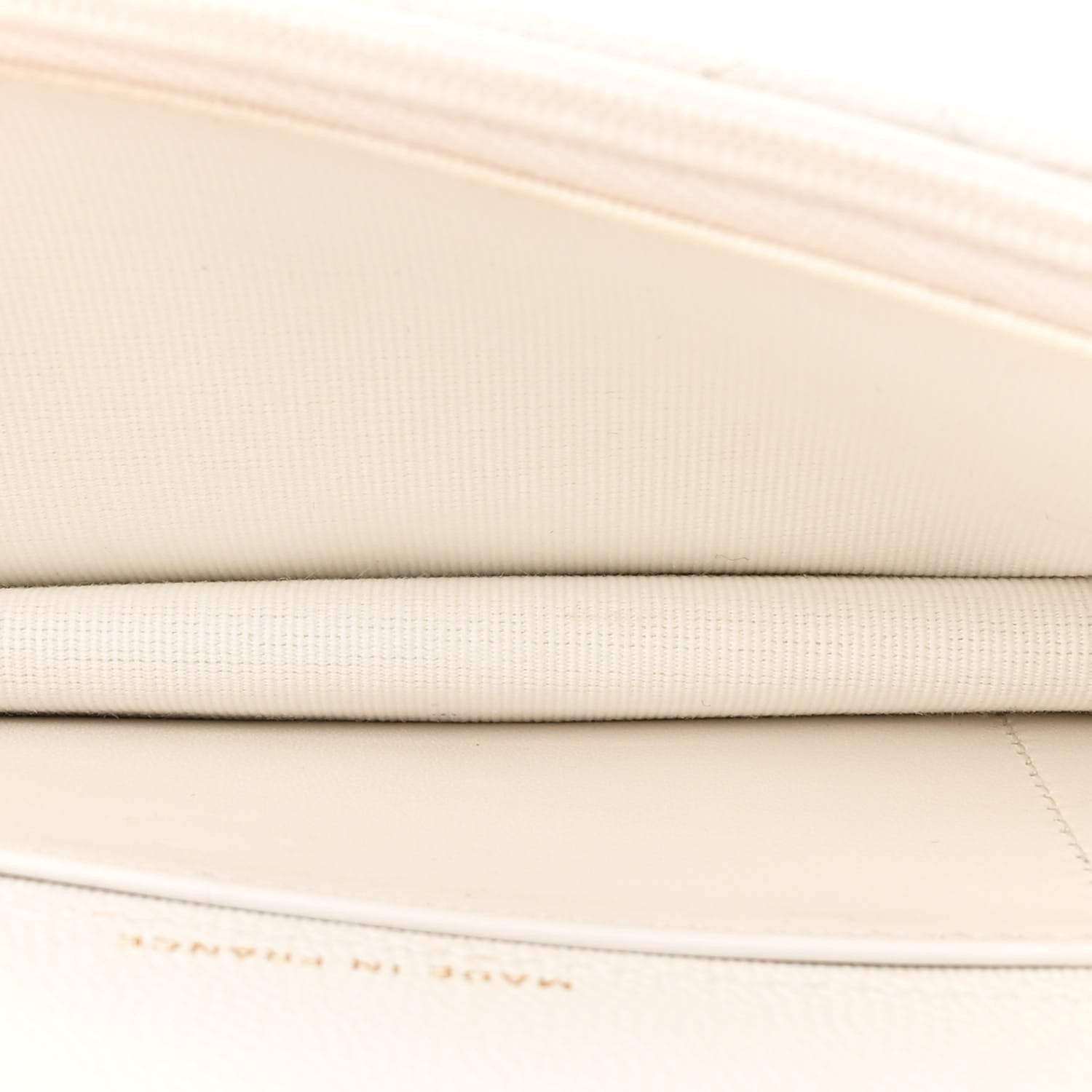 Chanel Caviar Quilted Enamel Coco Casino Flap Phone Holder With Chain White 5 of 12