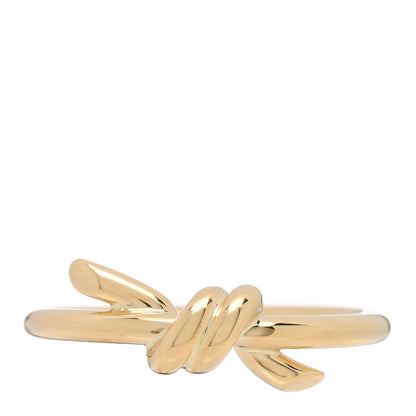 Tiffany 18K Yellow Gold Knot Ring 49 4.75 1 of 5