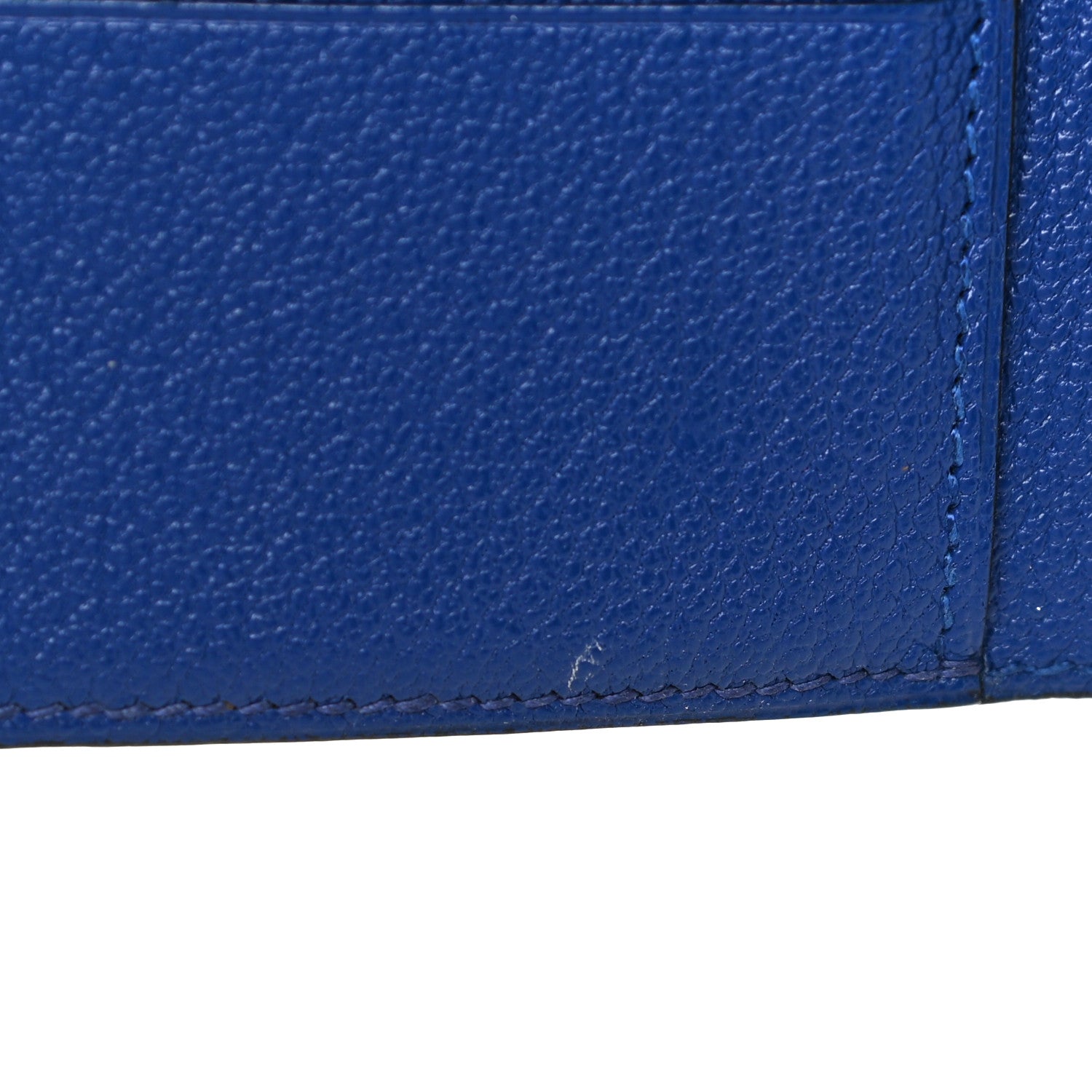 Hermes Chevre Mysore Clic 12 Wallet Bleu Electrique 10 of 14