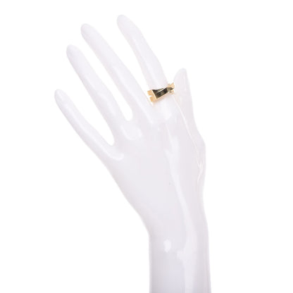 Cartier 18K Yellow Gold 9mm Paris Nouvelle Vague Ring 51 5.75 2 of 5
