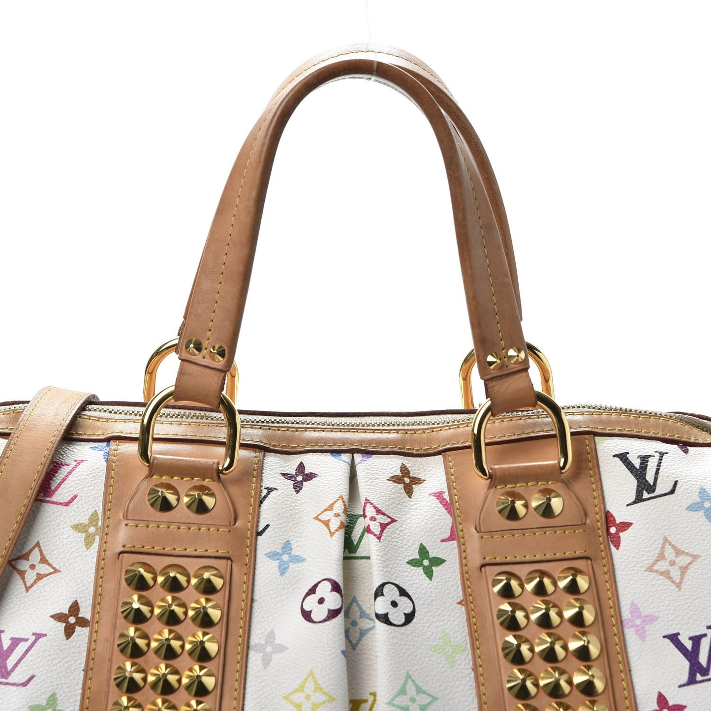 Monogram Multicolor Courtney GM White