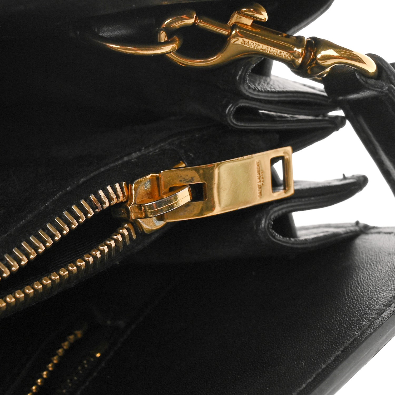 Saint Laurent Calfskin Small Sac De Jour Black 19 of 19
