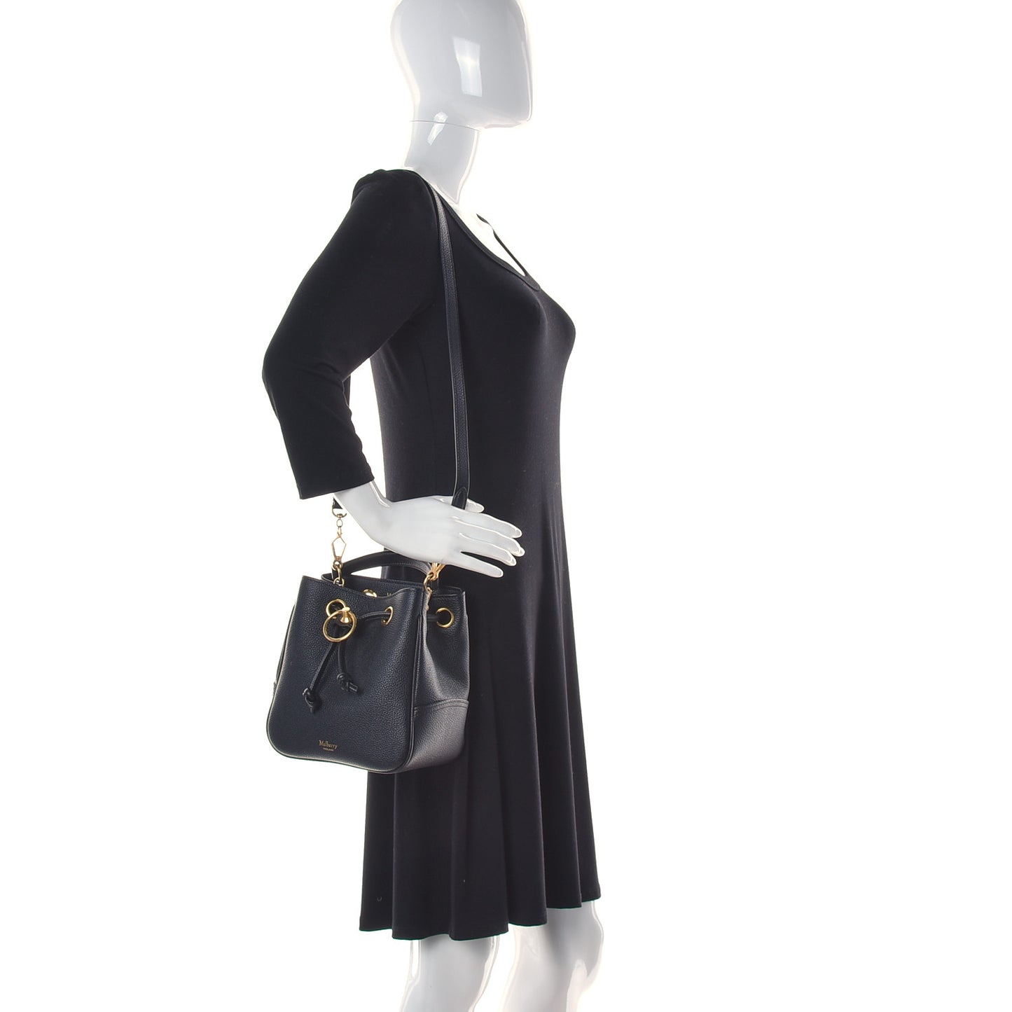Small Classic Grain Small Hampstead Black