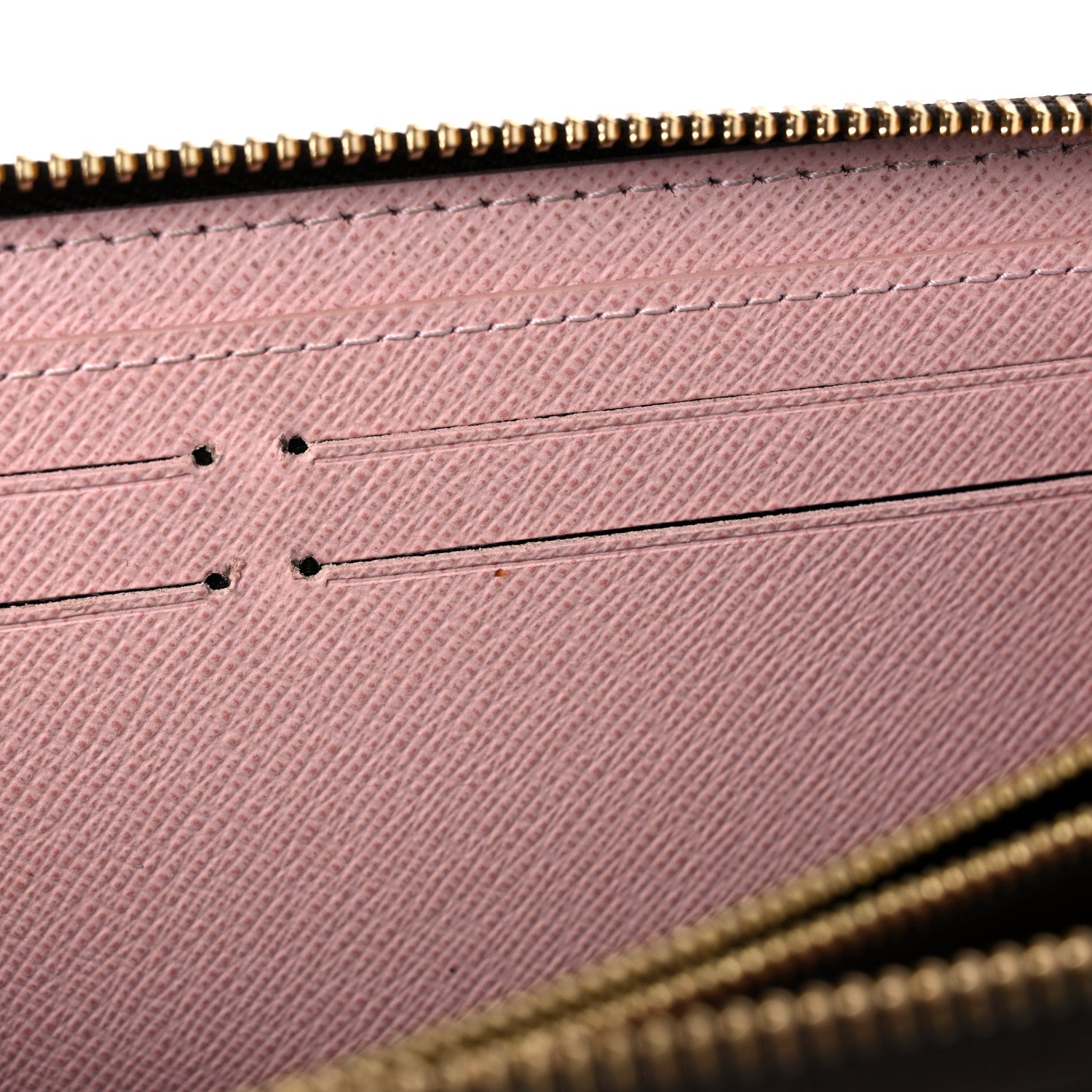 Louis Vuitton Monogram Clemence Wallet Rose Ballerine 9 of 11