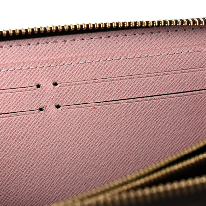 Louis Vuitton Monogram Clemence Wallet Rose Ballerine 9 of 11