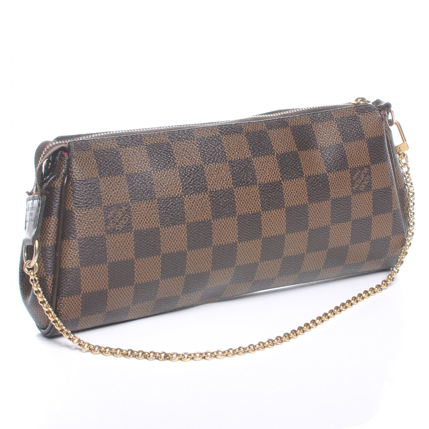 Louis Vuitton Damier Ebene Eva Clutch 3 of 7