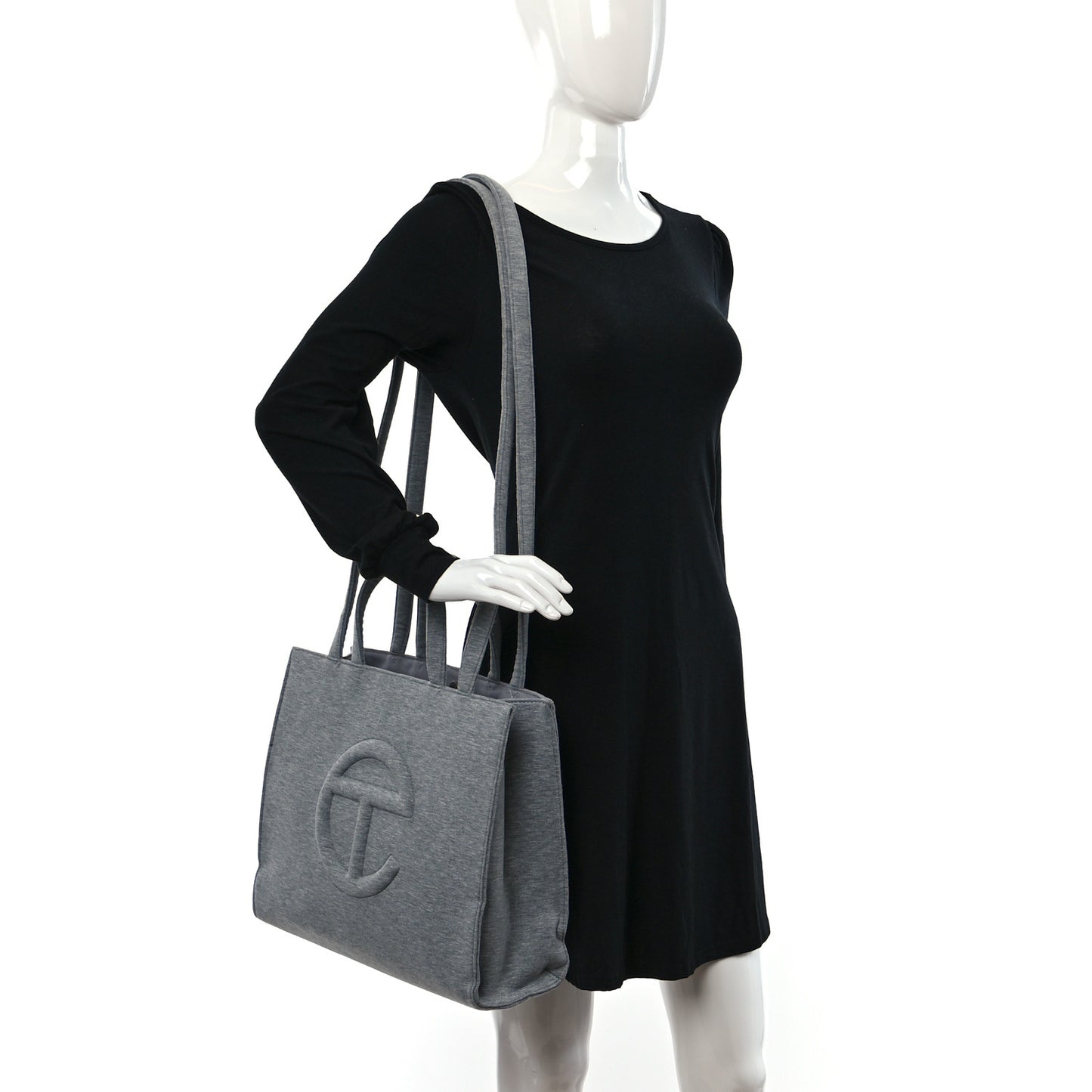 X UGG Fleece Medium Shopping Bag Grey