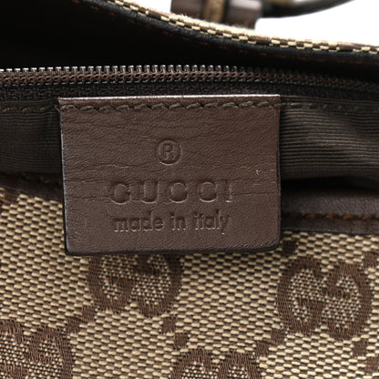 Gucci Monogram Flap Shoulder Bag Brown 6 of 10