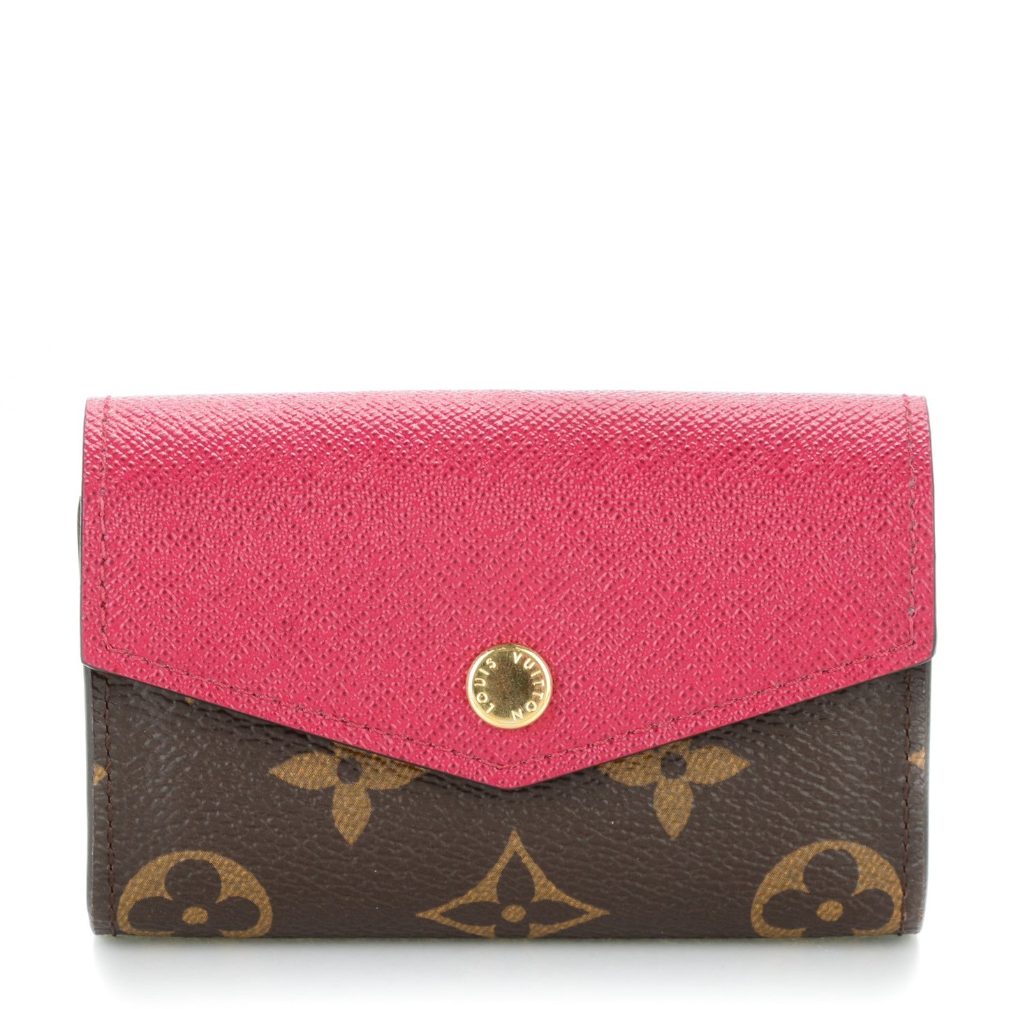 Monogram Sarah Multicartes Fuchsia