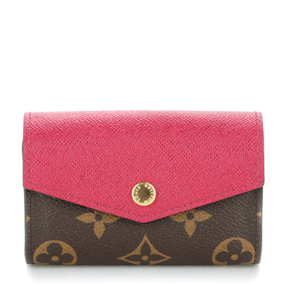 Louis Vuitton Monogram Sarah Multicartes Fuchsia 1 of 7