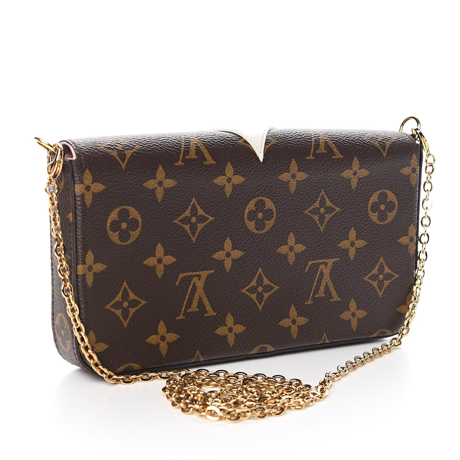 Louis Vuitton Monogram Lovely Birds Pochette Felicie Chain Wallet 3 of 13