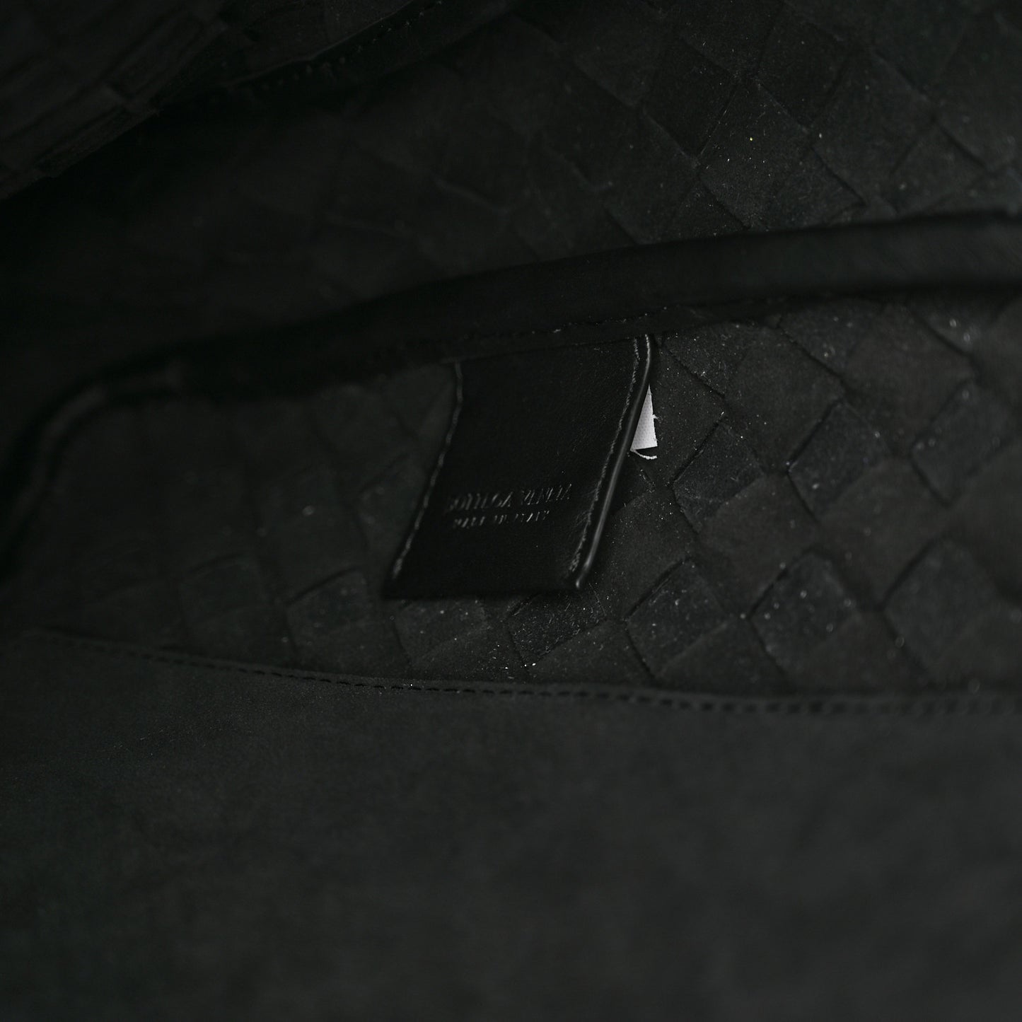 Nappa Intrecciato Large Briefcase Black