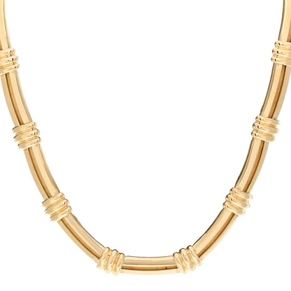 Tiffany 18K Yellow Gold Atlas Necklace 1 of 3
