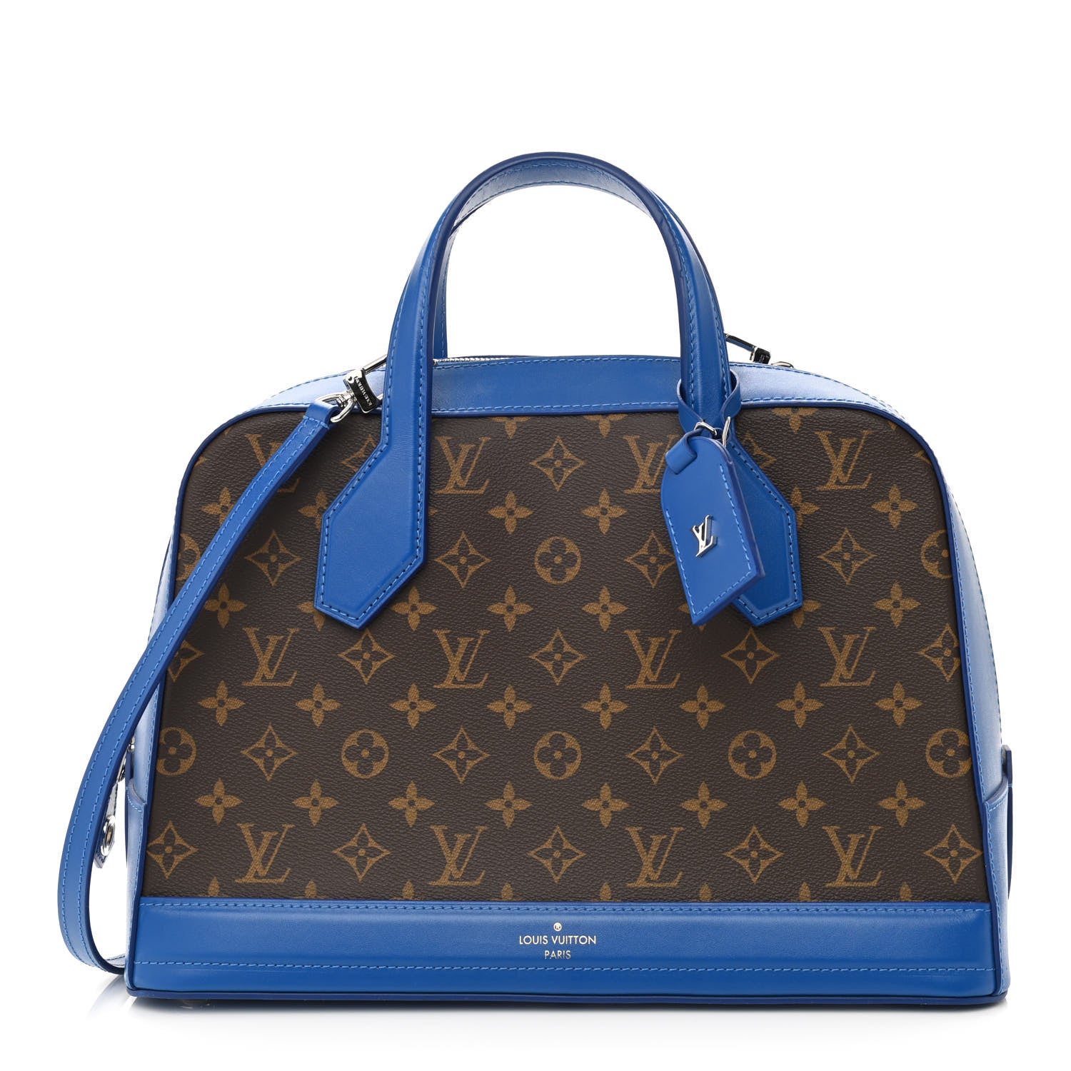 Louis Vuitton Monogram Dora MM Electric Blue 1 of 12