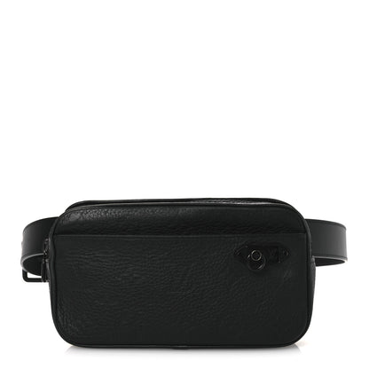 Louis Vuitton Taurillon Monogram Uniformes Solar Ray Soft Pochette Volga Belt Bag Black 1 of 14