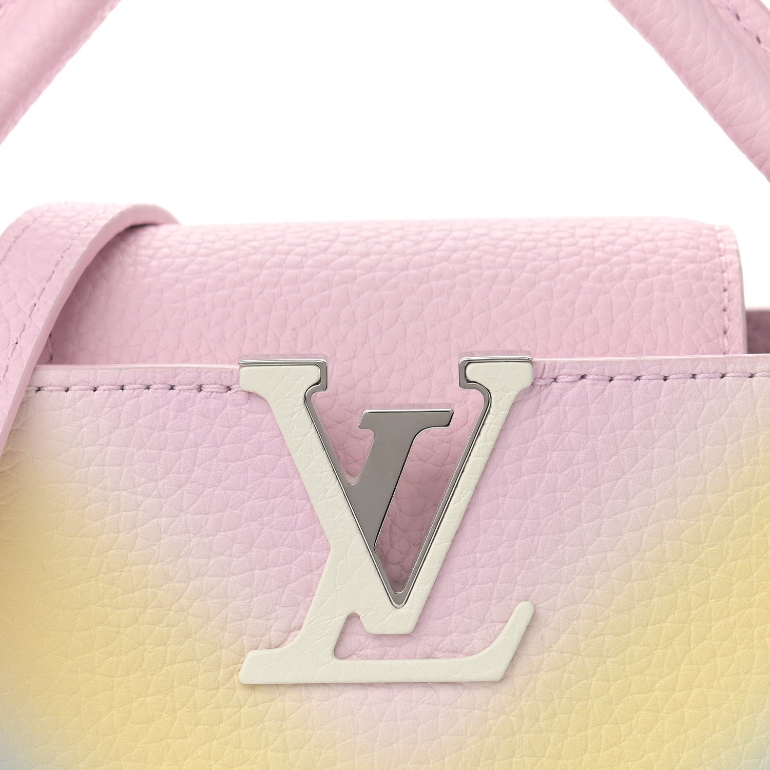 Louis Vuitton Taurillon Mini Degrade Rainbow V Capucines 8 of 11