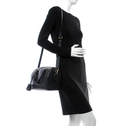 Louis Vuitton Empreinte Speedy Bandouliere 25 NM Black 2 of 12