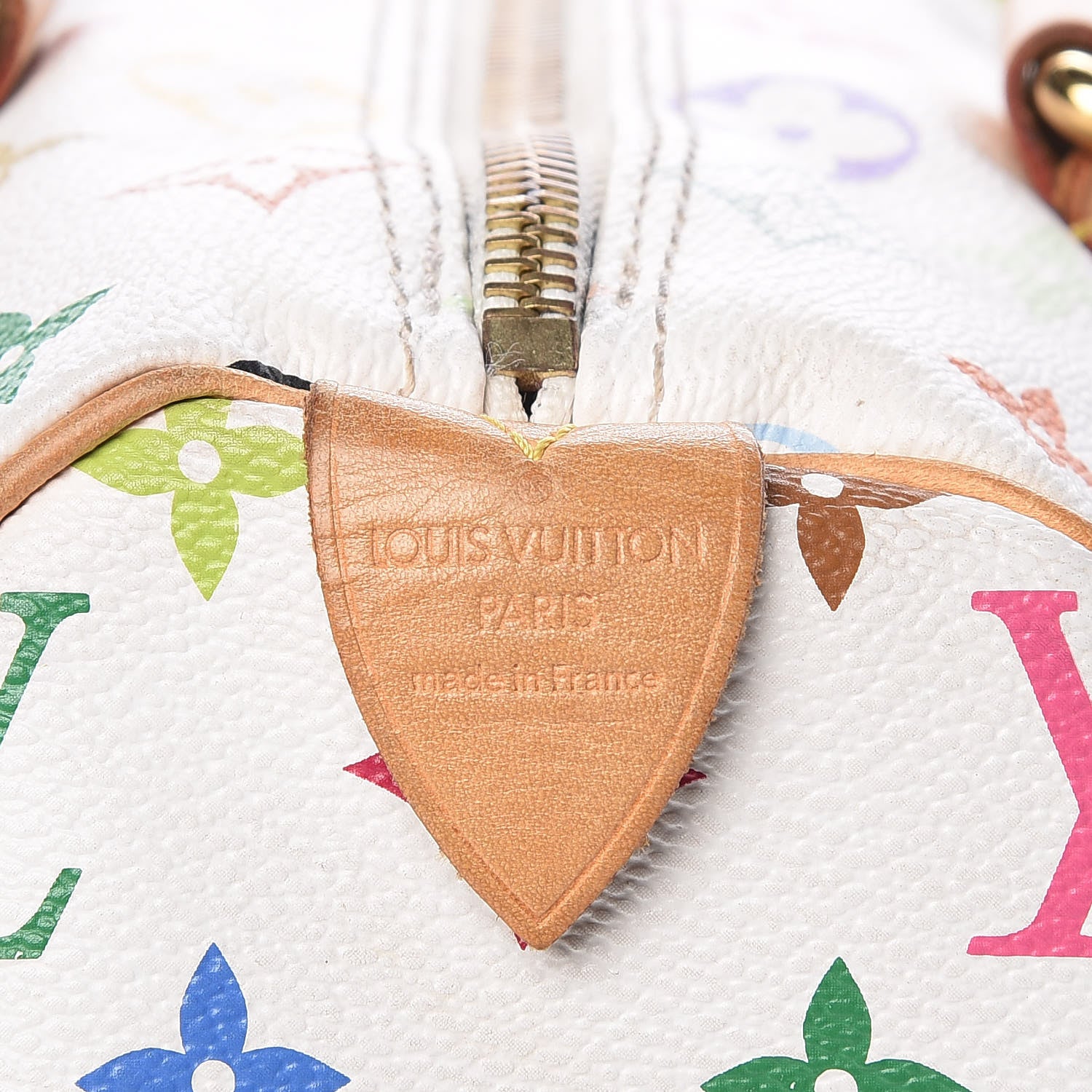 Louis Vuitton Monogram Multicolor Speedy 30 White 6 of 22