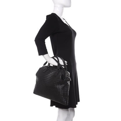 Bottega Veneta Nappa Intrecciato Medium Convertible Tote Black 2 of 12