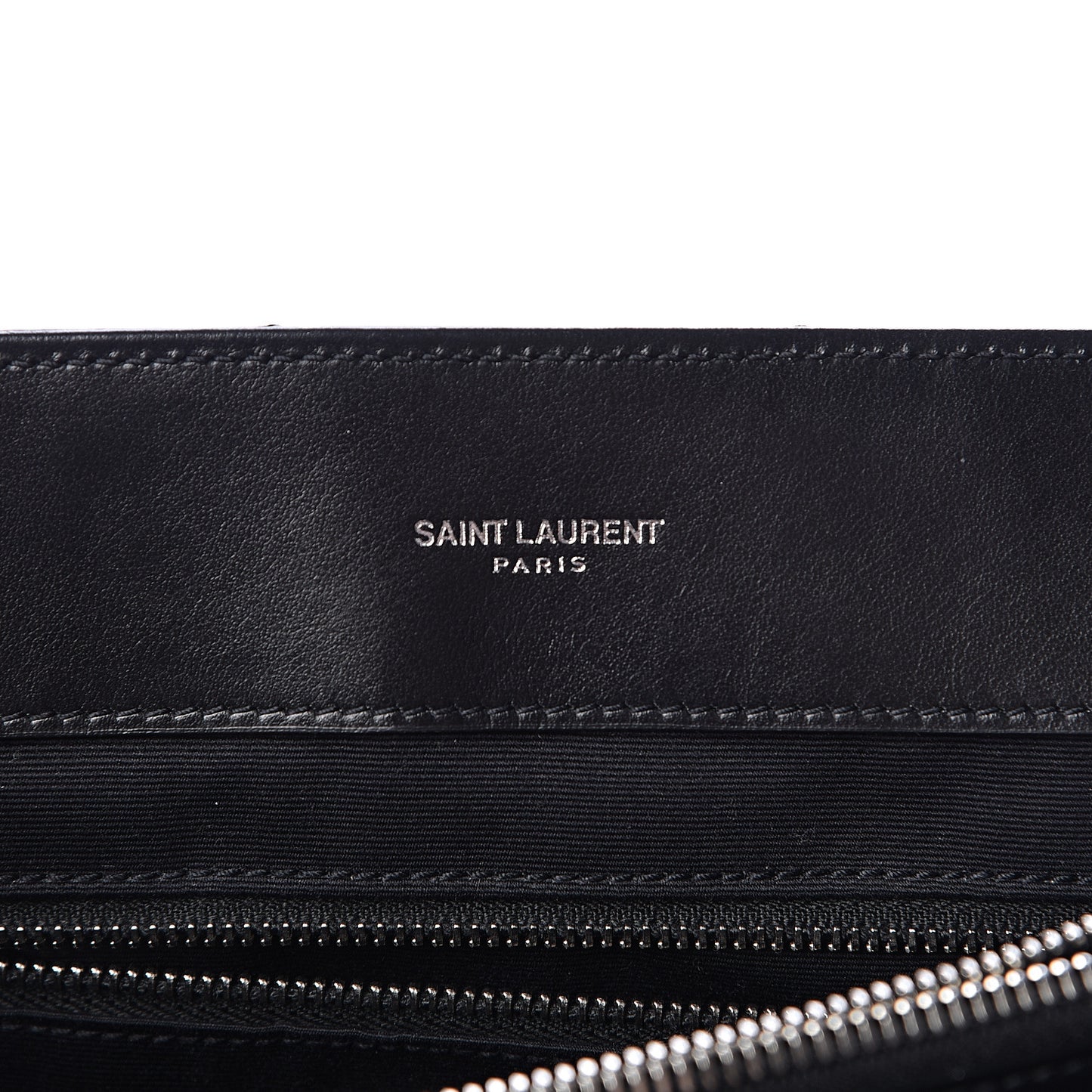 Calfskin Y Quilted Monogram Large Loulou Chain Satchel Black