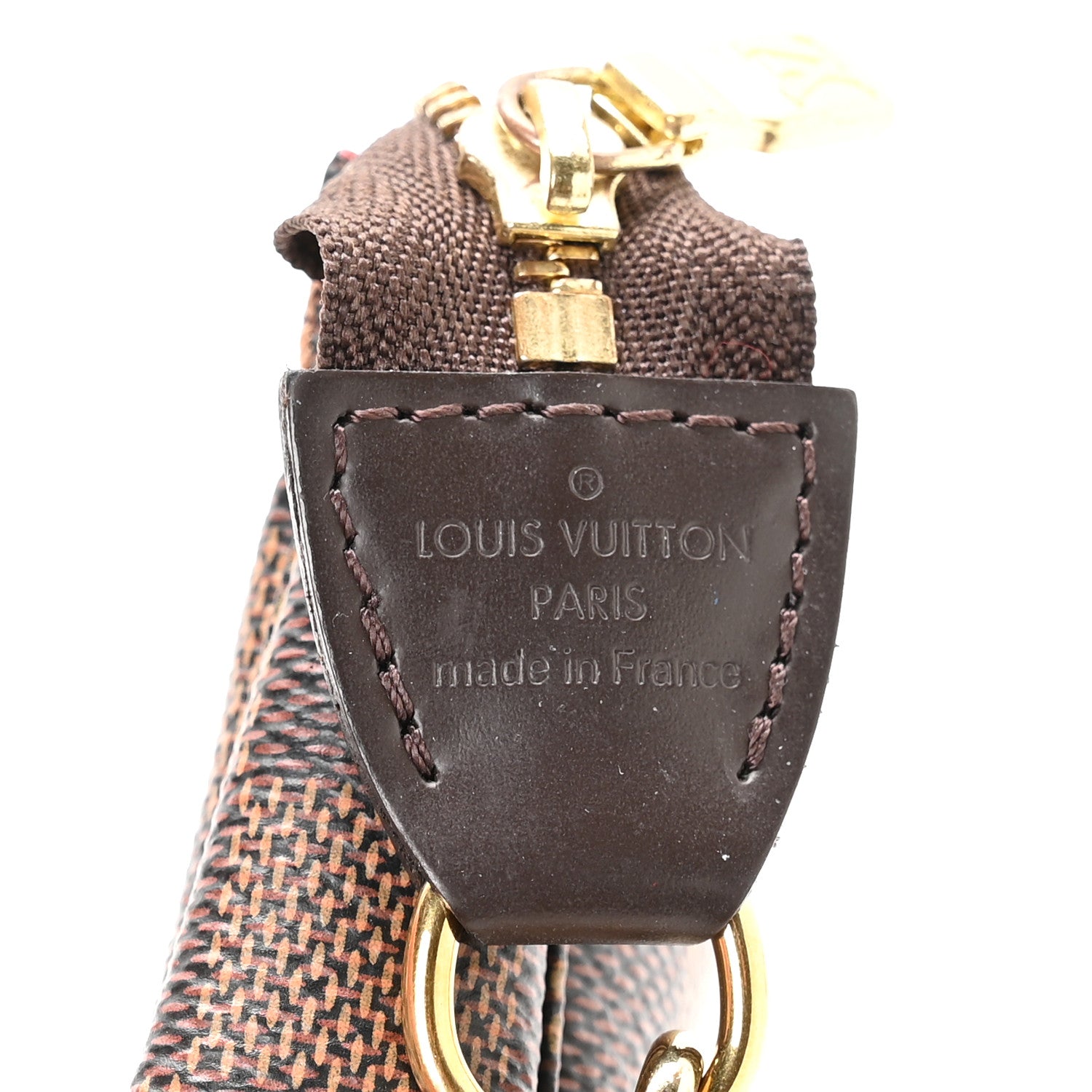 Louis Vuitton Damier Ebene Mini Pochette Accessories 6 of 10
