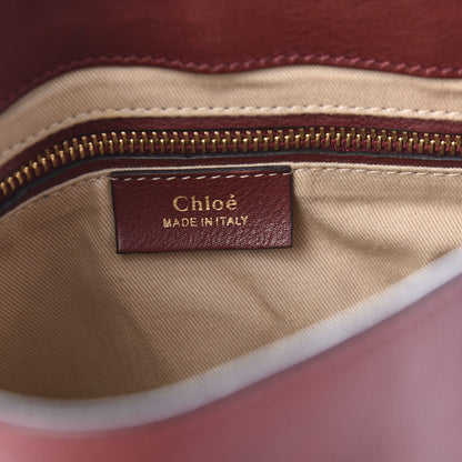 Chloe Suede Calfskin Medium Faye Backpack Sienna Red 14 of 18