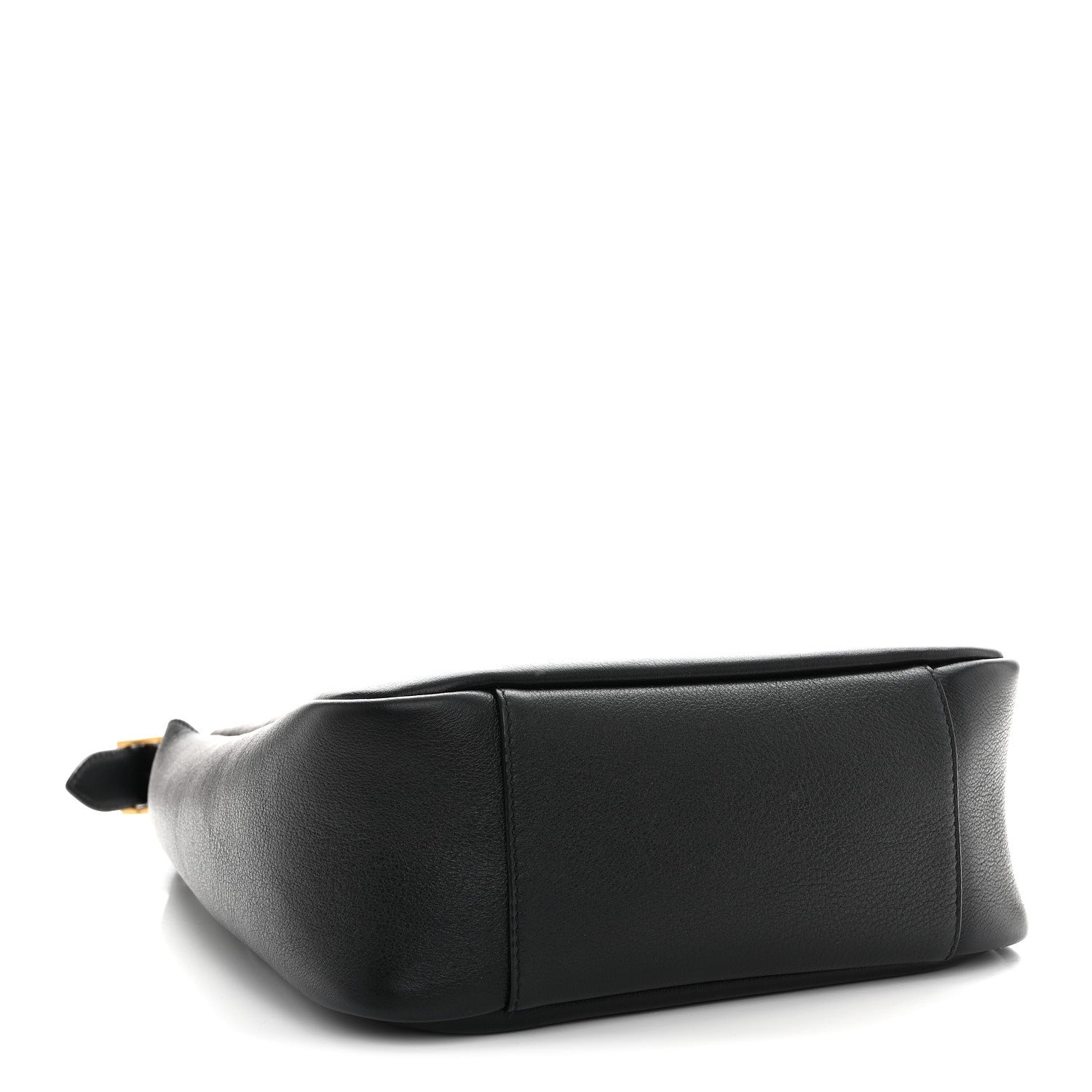 Saint Laurent Smooth Calfskin Small Le 5 A 7 Soft Hobo Black 4 of 10