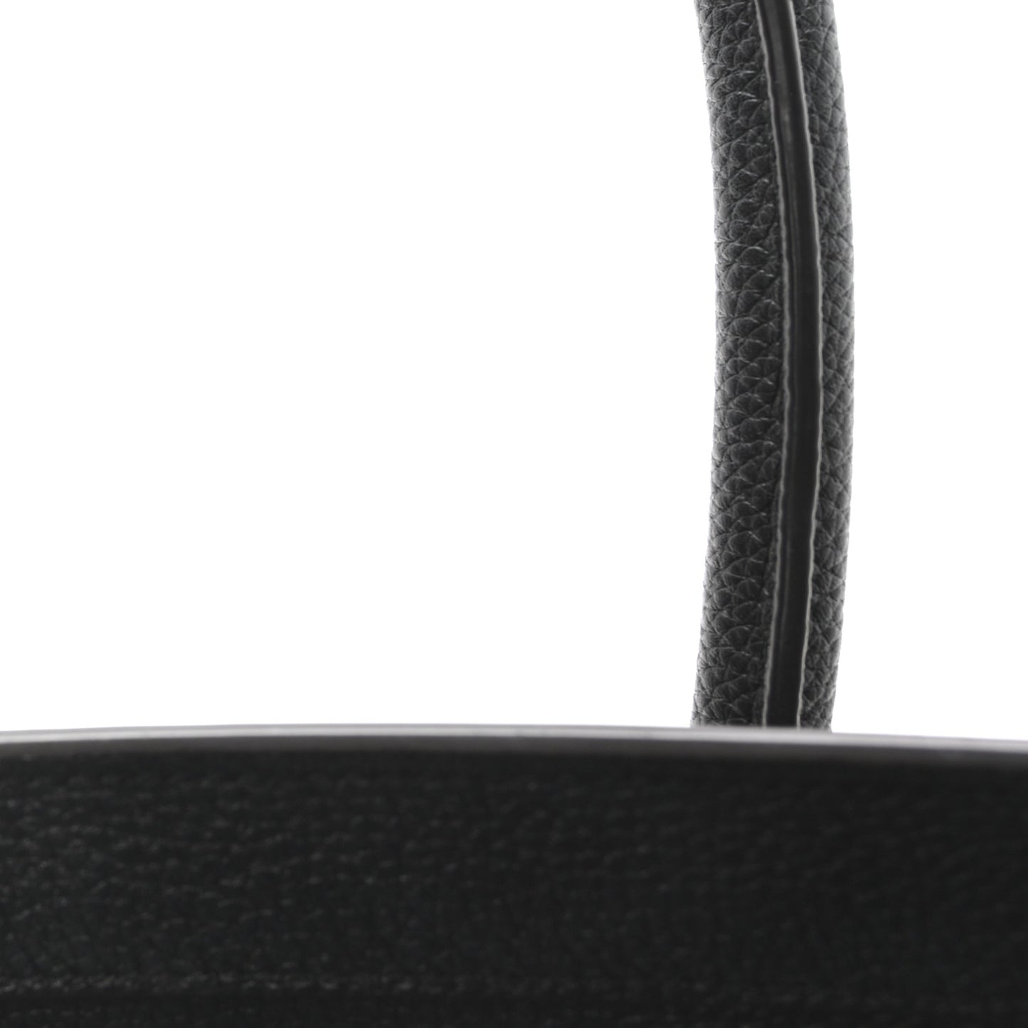 Drummed Calfskin Mini Luggage Black