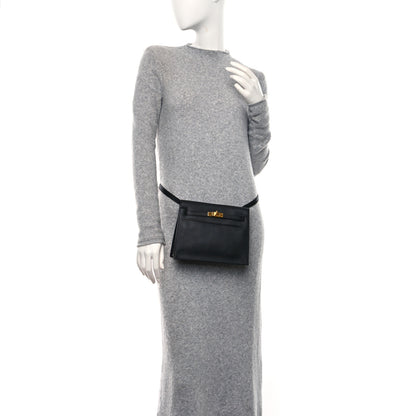 Hermes Swift Kelly Danse II Belt Bag Black 2 of 10