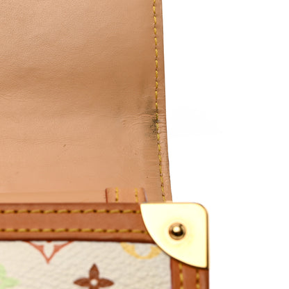 Louis Vuitton Monogram Multicolor Porte Tresor International Wallet White 8 of 11