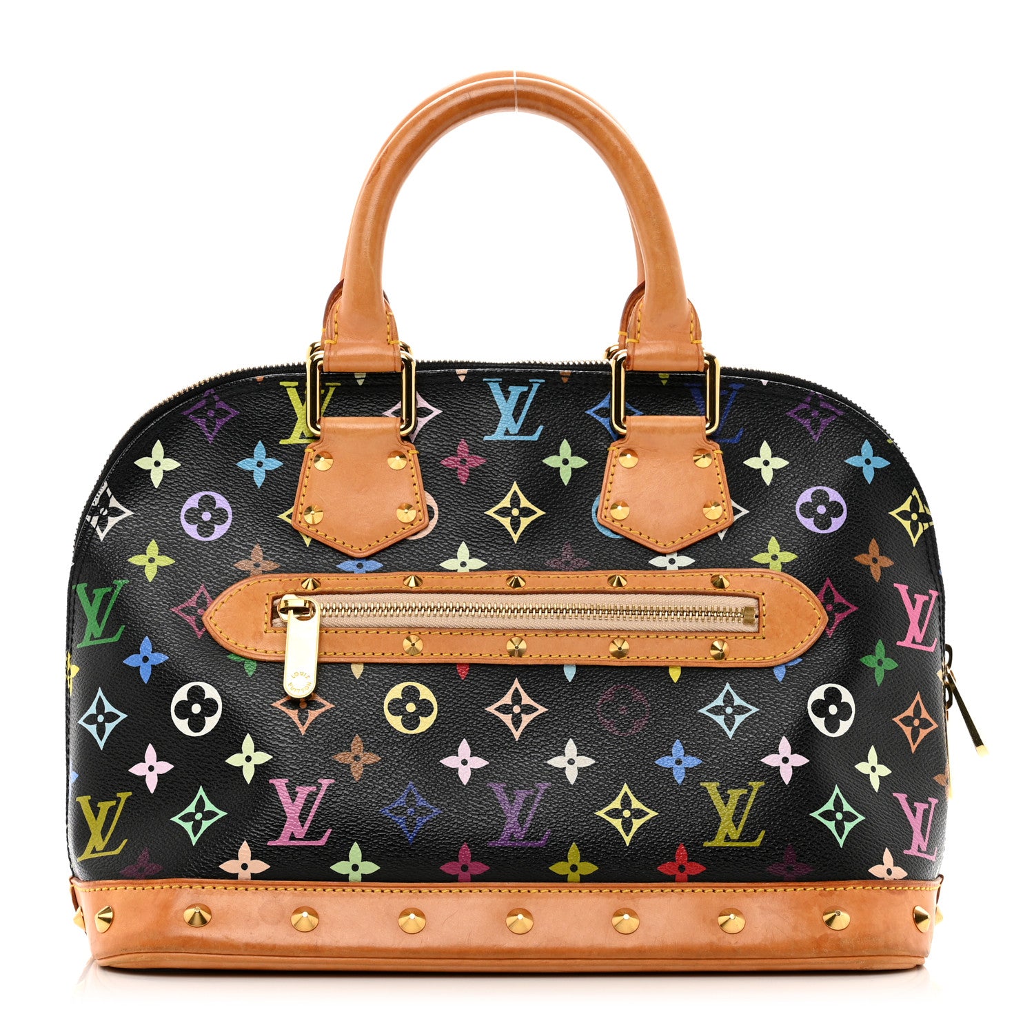 Louis Vuitton Monogram Multicolor Alma Black 1 of 10