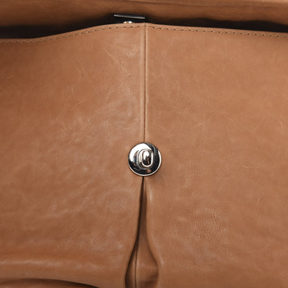 Chanel Calfskin Medium Natural Beauty Flap Light Brown 7 of 11