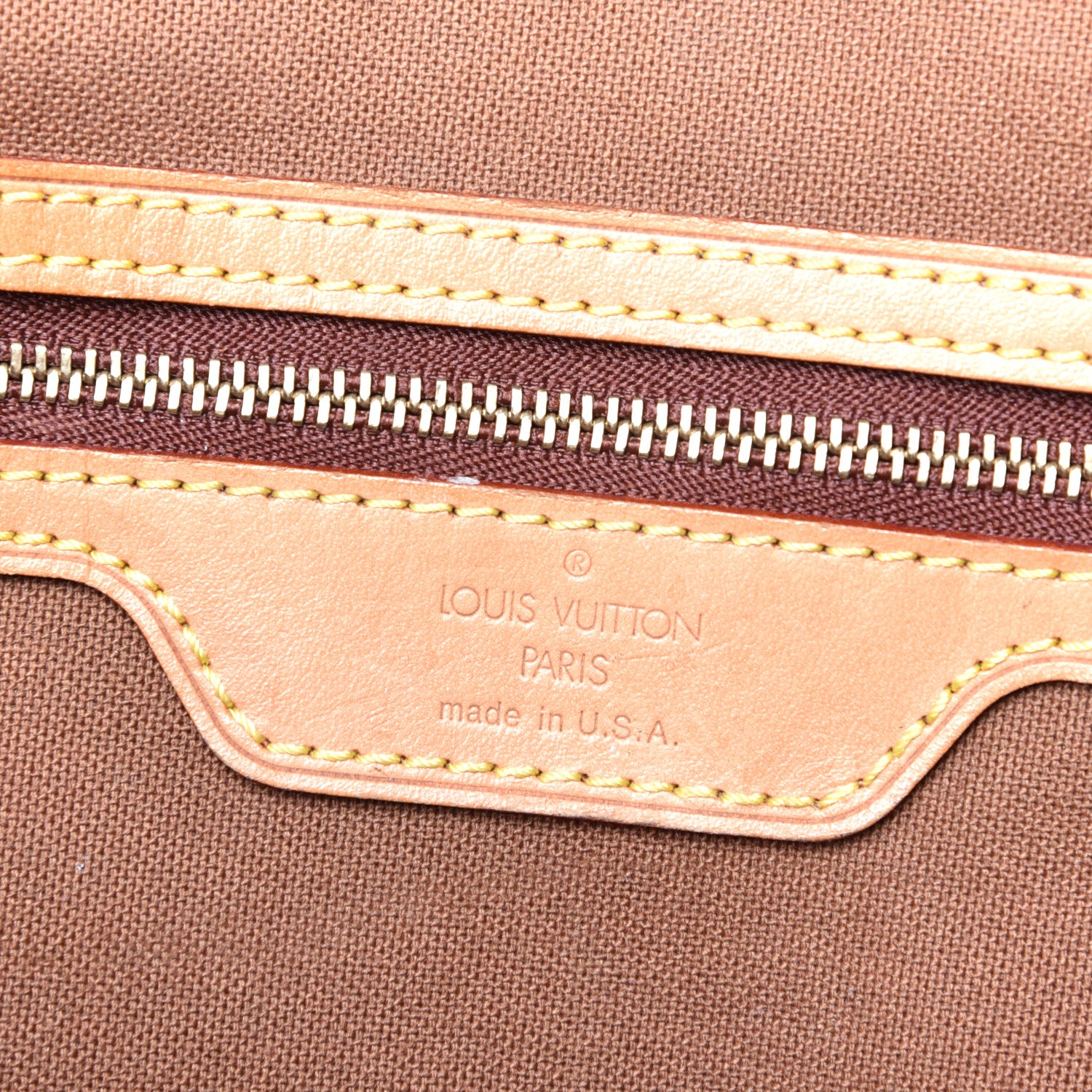Louis Vuitton Monogram Cabas Mezzo 6 of 13