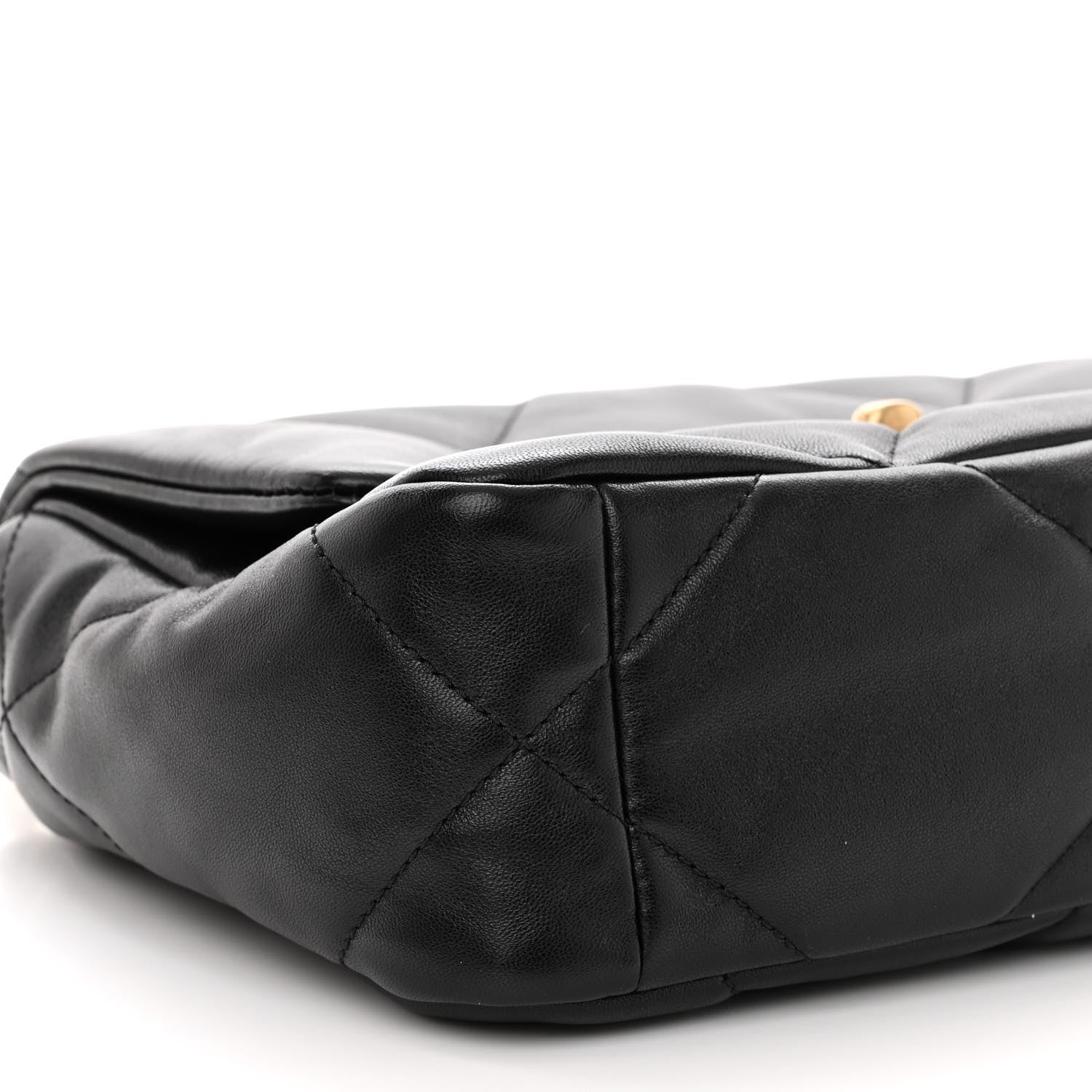 Chanel Lambskin Quilted Medium Chanel 19 Flap Black 8 of 9