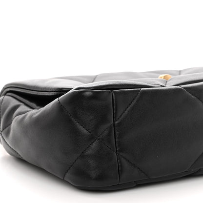 Chanel Lambskin Quilted Medium Chanel 19 Flap Black 8 of 9