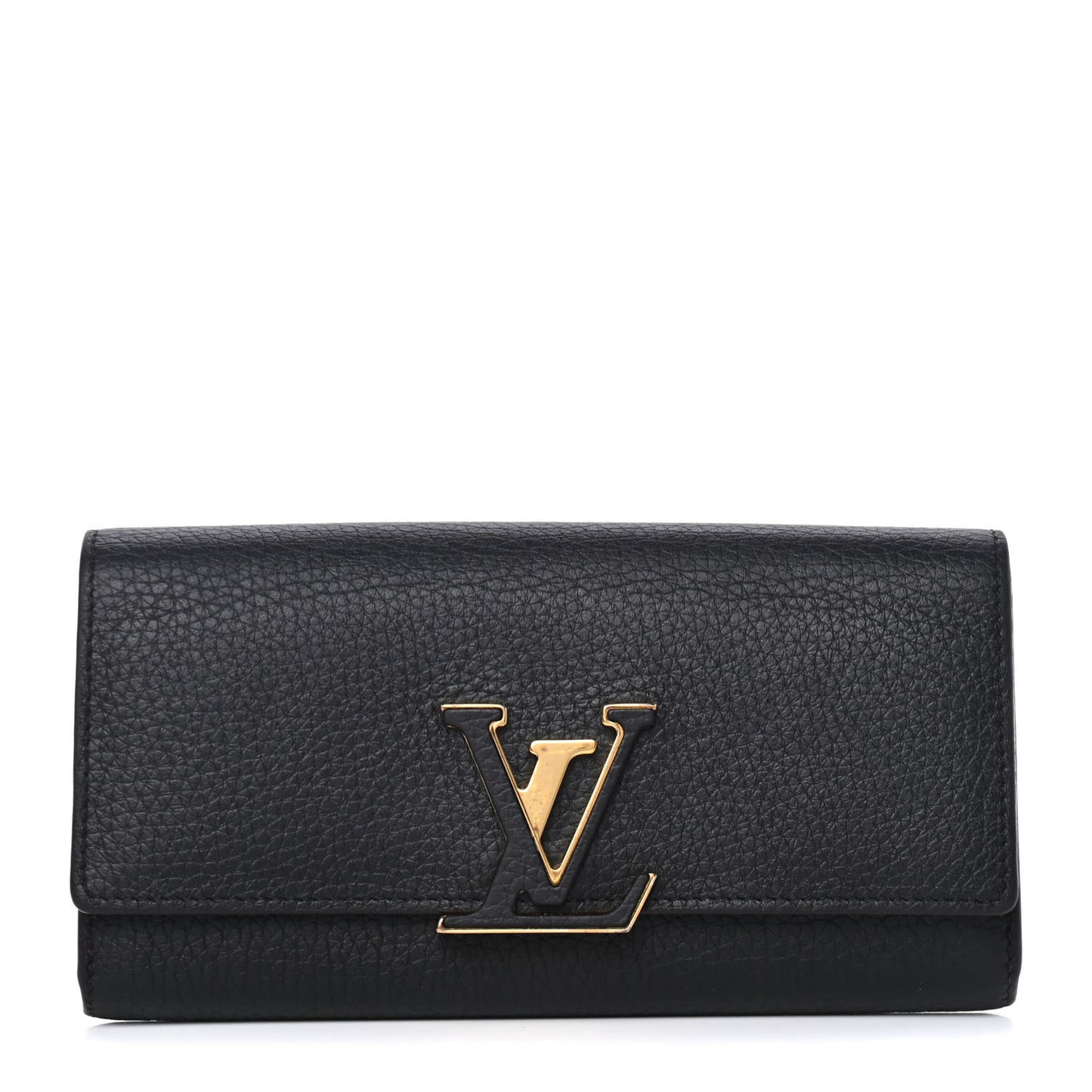 Taurillon Capucines Wallet Black