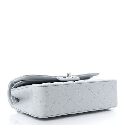 Chanel Caviar Quilted Small Double Flap Light Blue 4 of 11