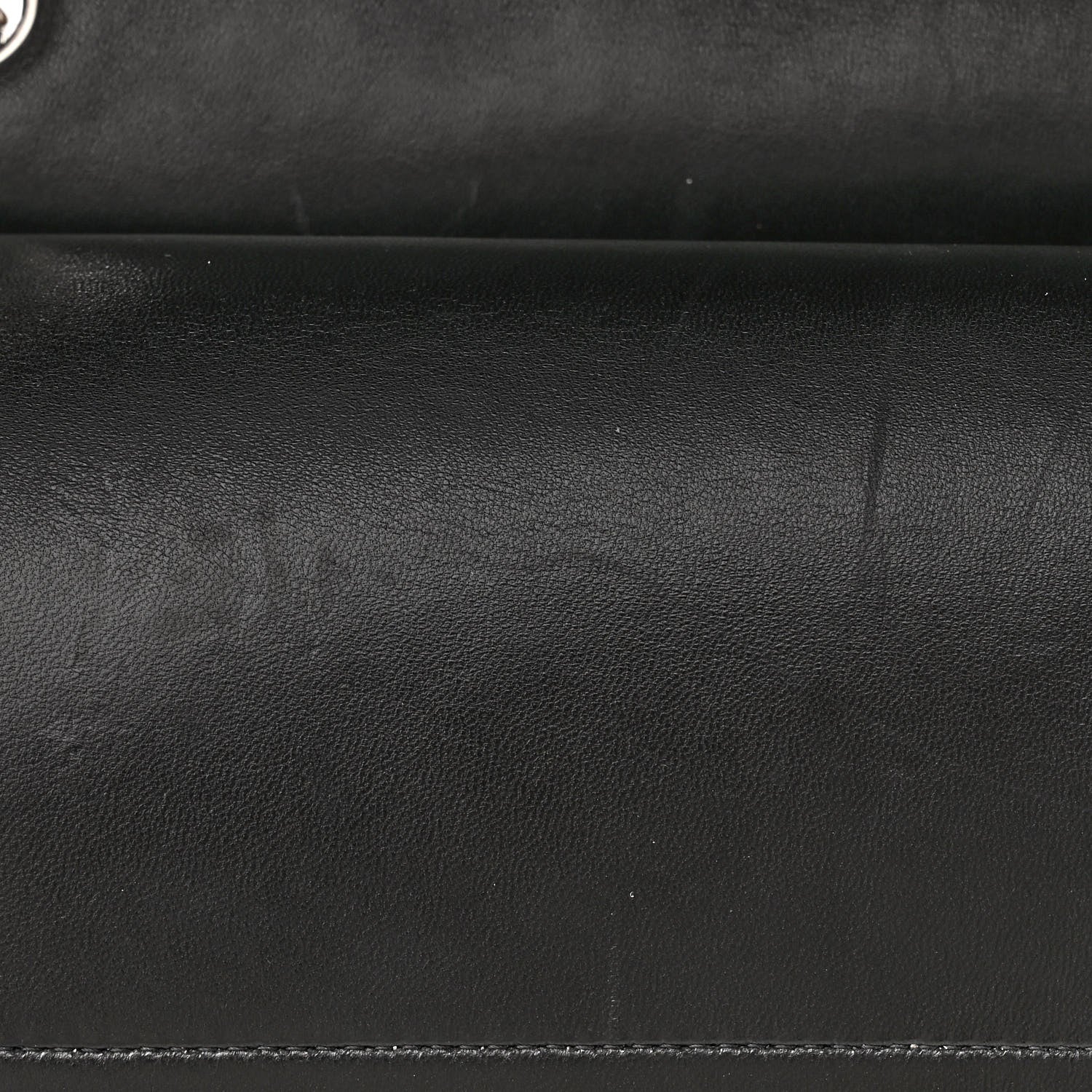 Chanel Lambskin Quilted Jumbo Double Flap Black 11 of 14
